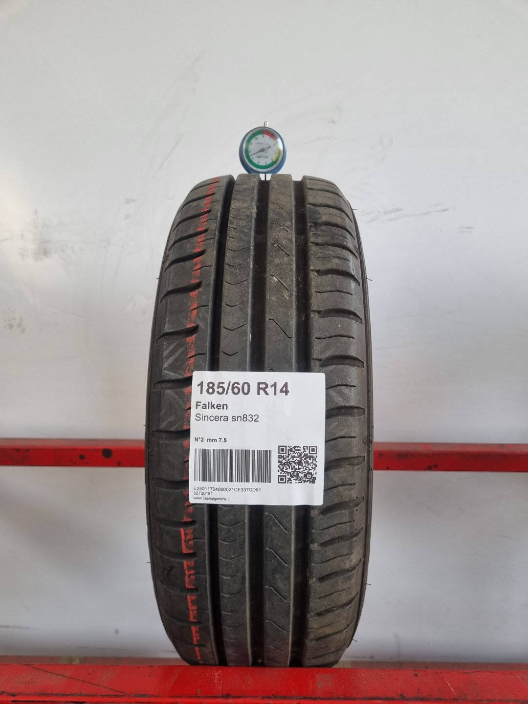 Gomma usata Falken Sincera sn832 185/60 R14 Estiva - Capital Gomme