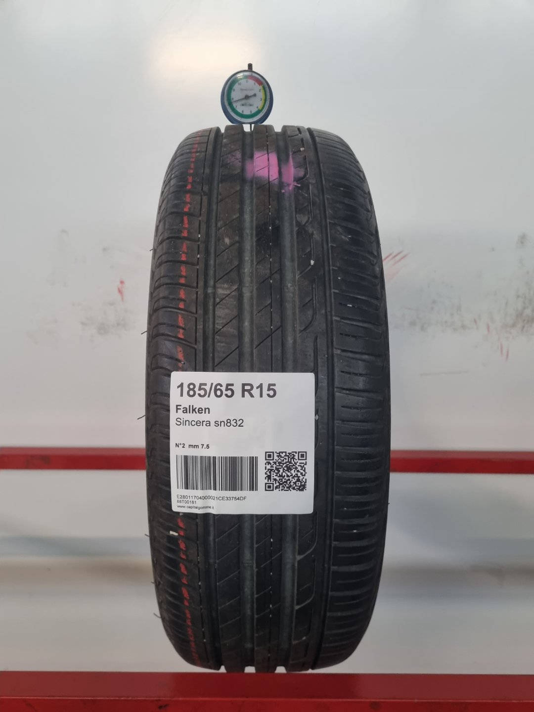 Gomma usata Falken Sincera sn832 185/65 R15 Estiva - Capital Gomme
