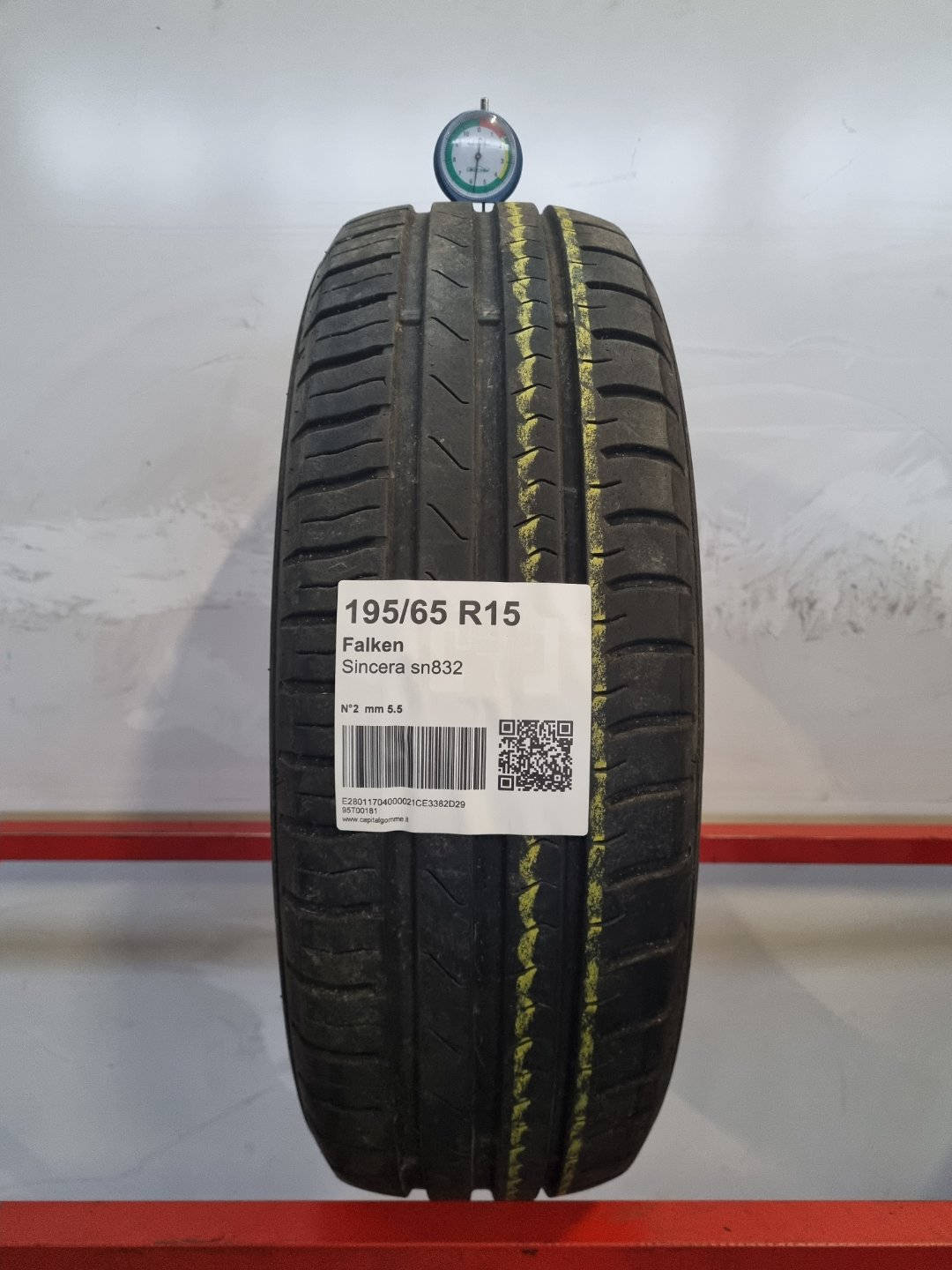 Gomma usata Falken Sincera sn832 195/65 R15 Estiva - Capital Gomme