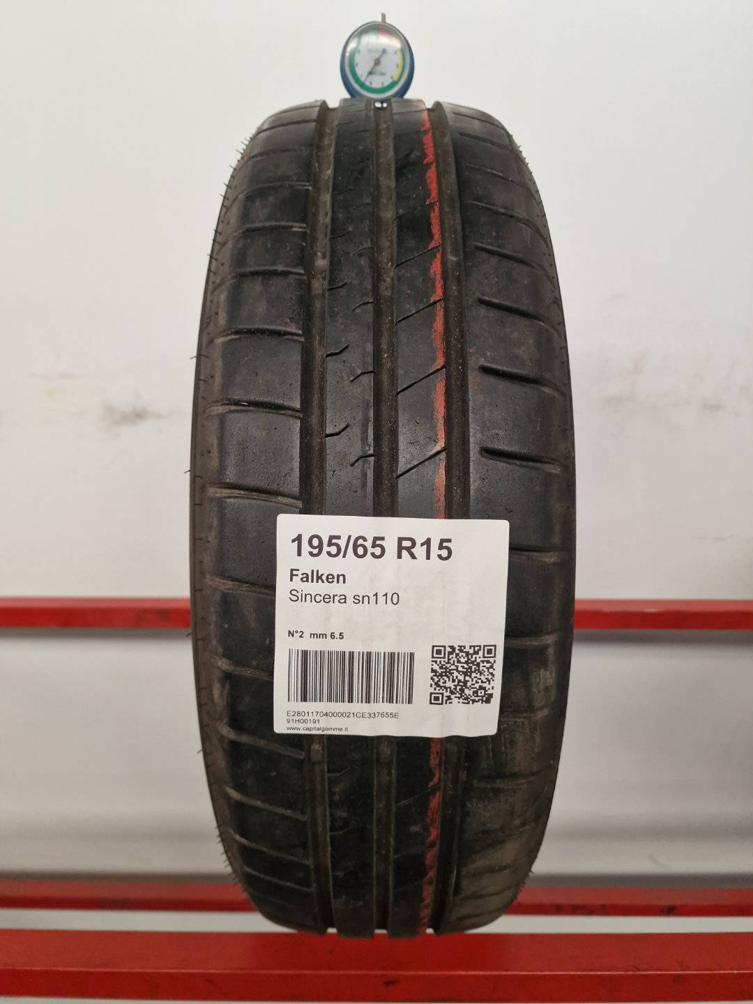 Gomma usata Falken Sincera sn110 195/65 R15 Estiva - Capital Gomme