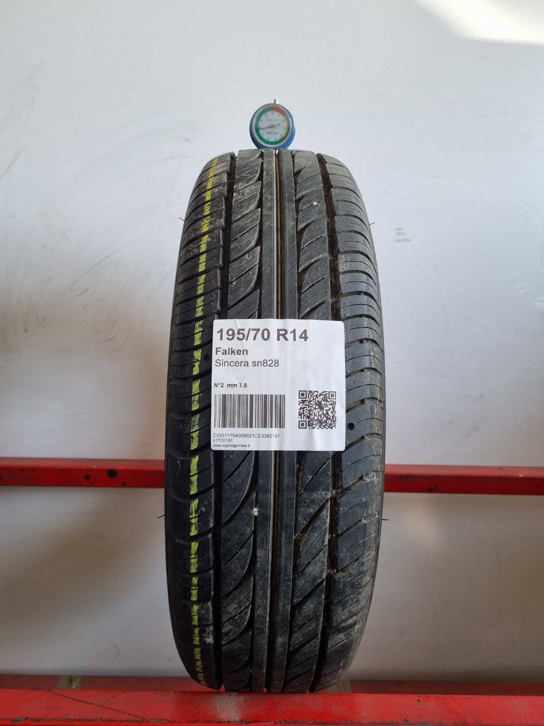 Gomma usata Falken Sincera sn828 195/70 R14 Estiva - Capital Gomme