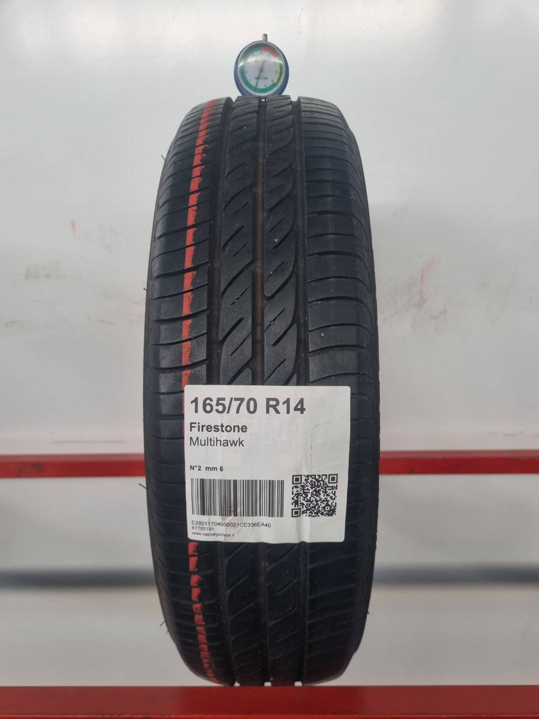 Gomma usata Firestone Multihawk 165/70 R14 Estiva - Capital Gomme