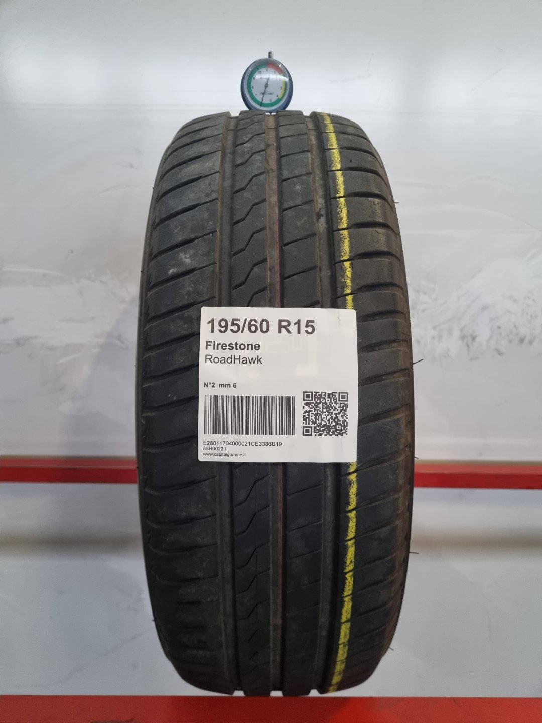 Gomma usata Firestone RoadHawk 195/60 R15 Estiva - Capital Gomme