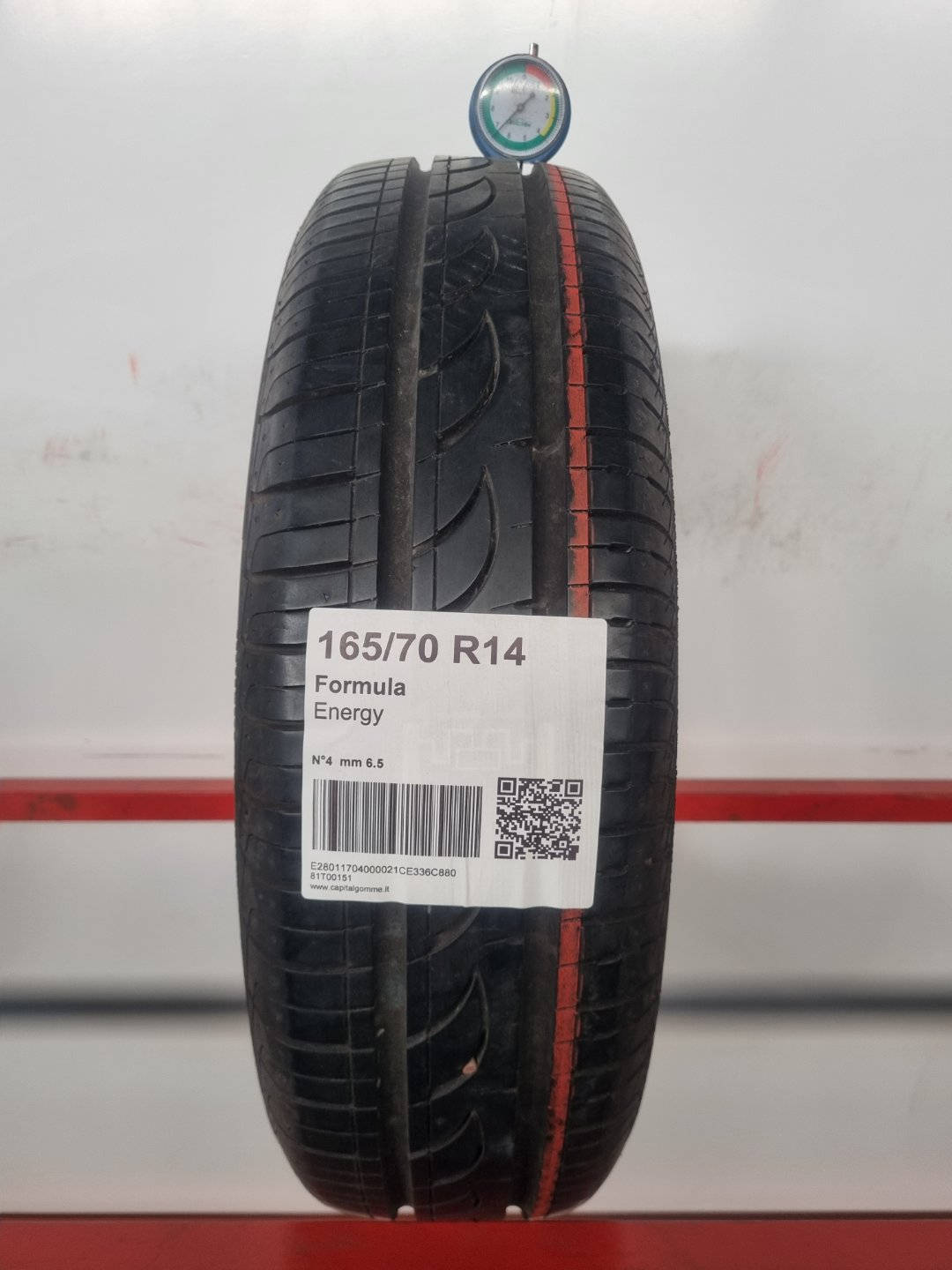 Gomma usata Formula Energy 165/70 R14 Estiva - Capital Gomme