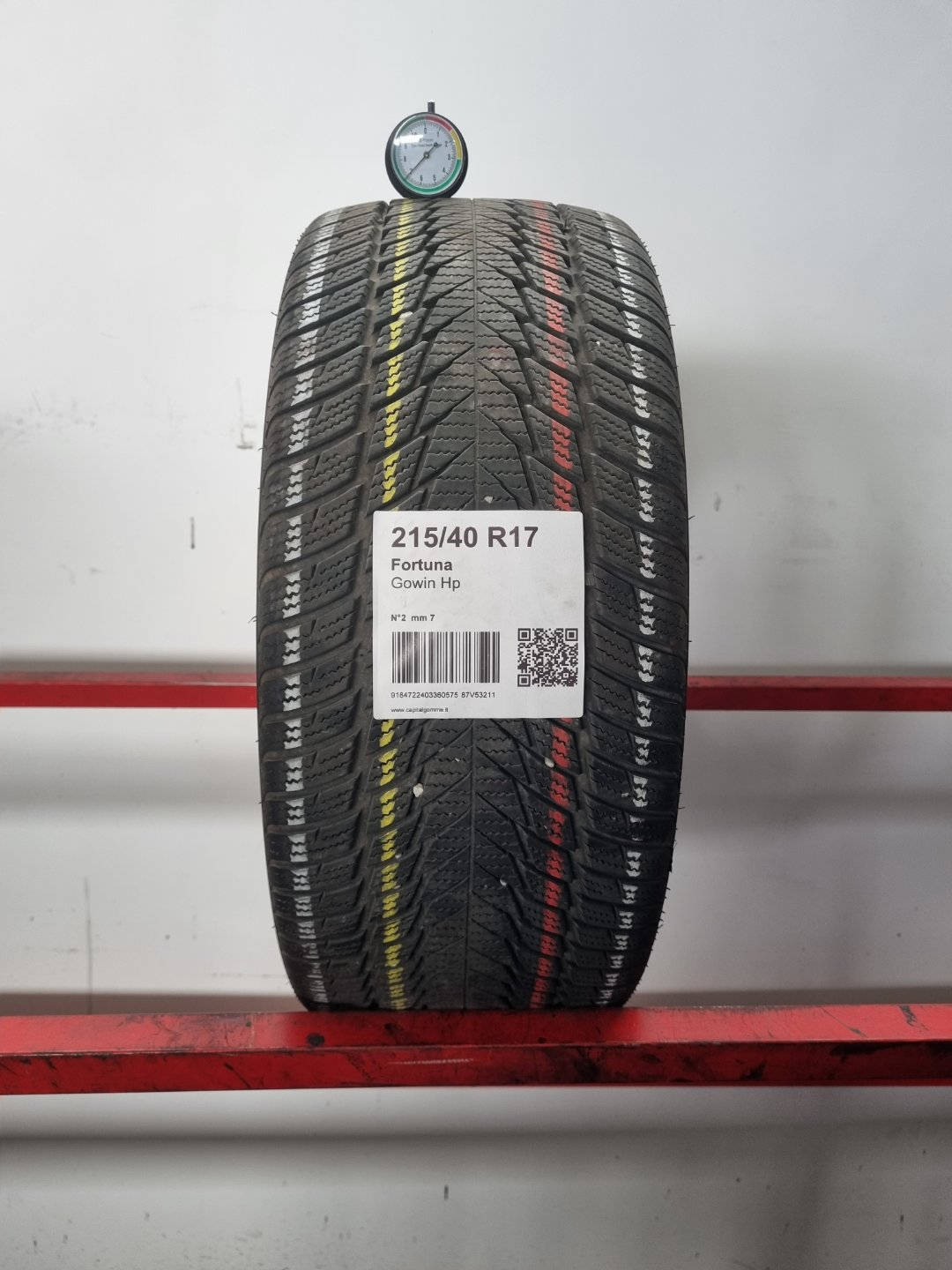 Gomma usata Fortuna Gowin Hp 215/40 R17 Invernale - Capital Gomme