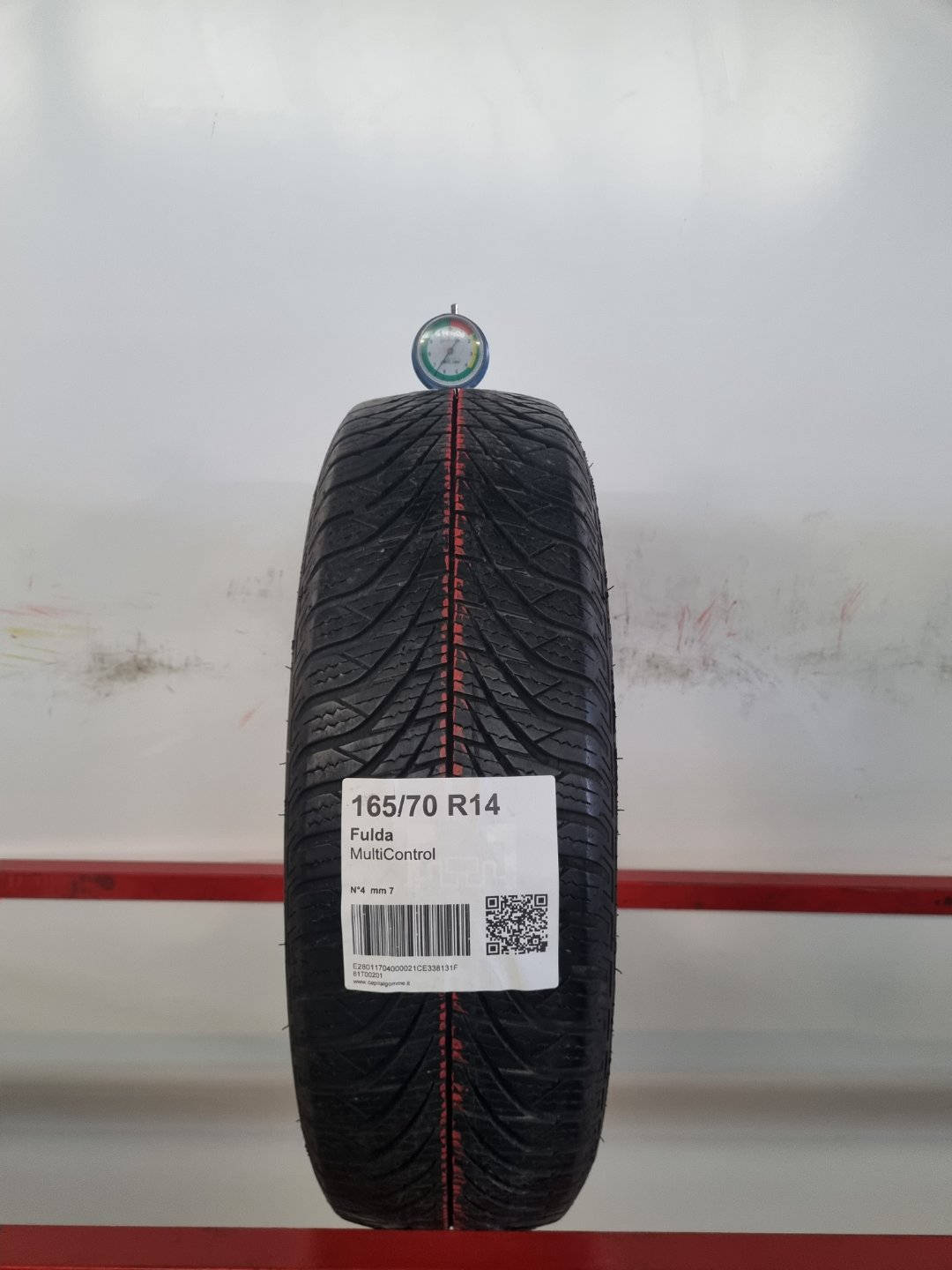 Gomma usata Fulda MultiControl 165/70 R14 Quattro Stagioni - Capital Gomme