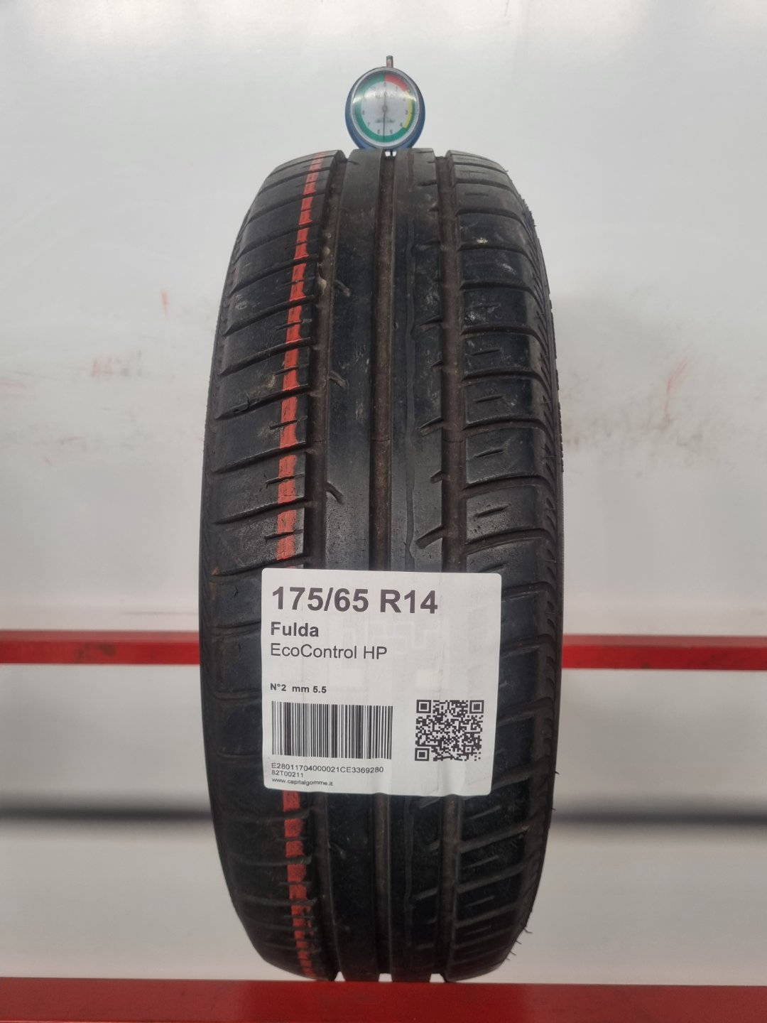 Gomma usata Fulda EcoControl HP 175/65 R14 Estiva - Capital Gomme