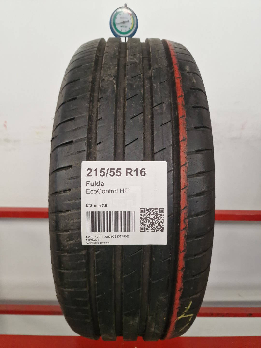 Gomma usata Fulda EcoControl HP 215/55 R16 Estiva - Capital Gomme