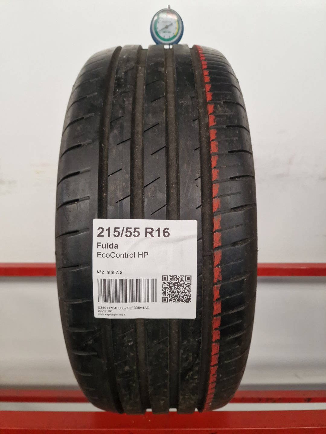 Gomma usata Fulda EcoControl HP 215/55 R16 Estiva - Capital Gomme