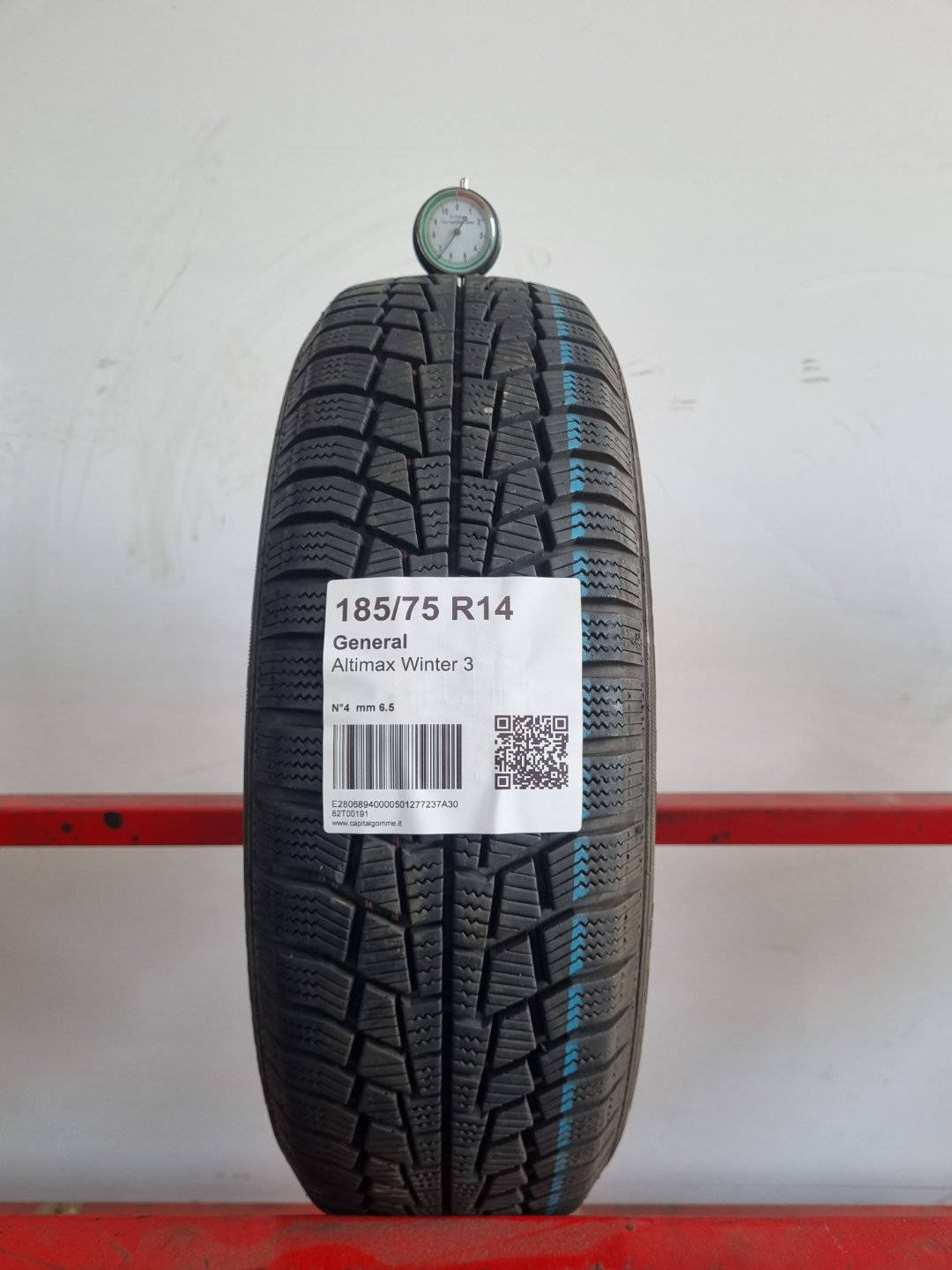 Gomma usata General Altimax Winter 3 185/75 R14 Invernale - Capital Gomme