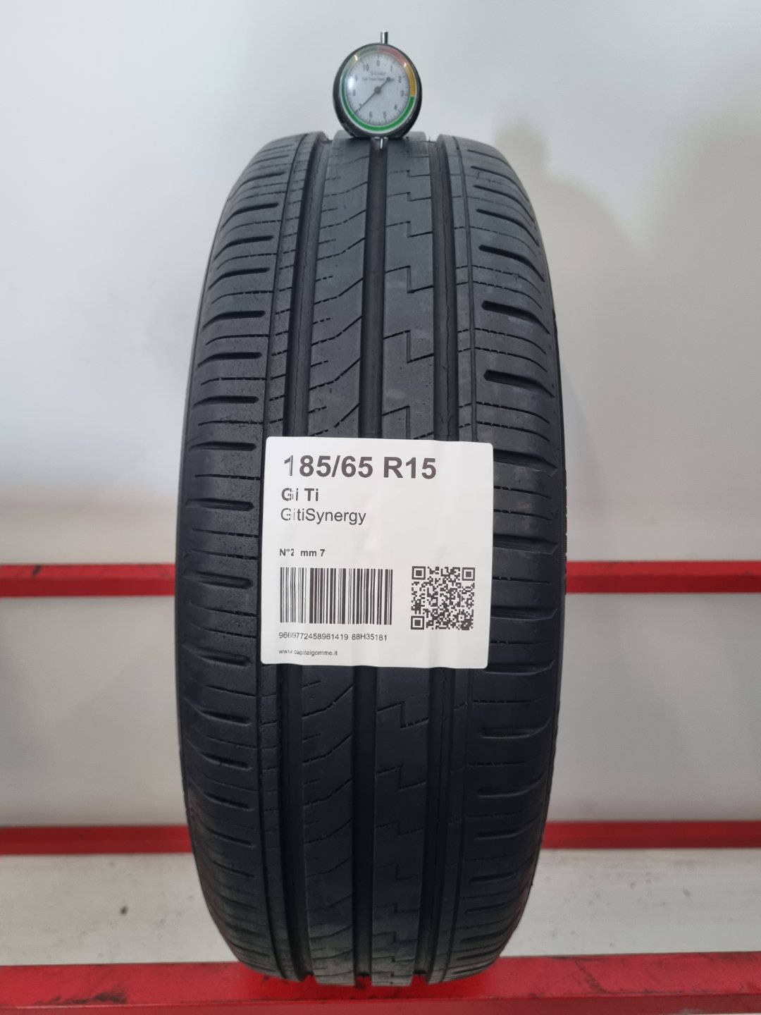 Gomma usata Gi Ti GitiSynergy 185/65 R15 Estiva - Capital Gomme