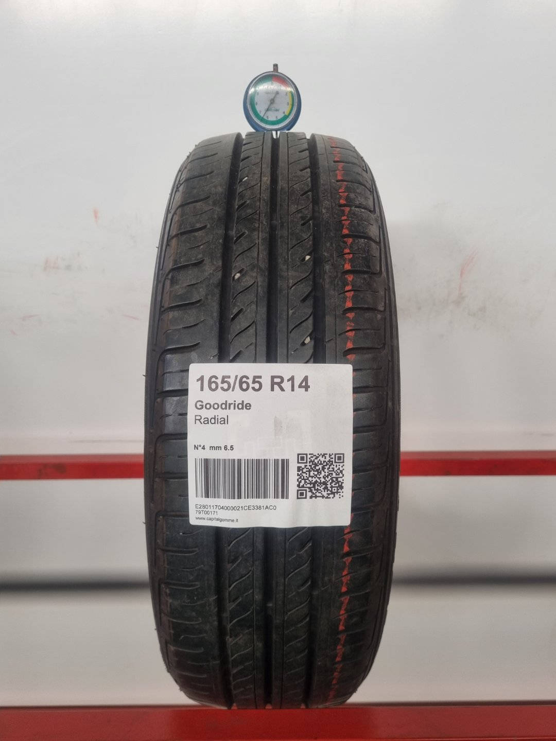 Gomma usata Goodride Radial 165/65 R14 Estiva - Capital Gomme