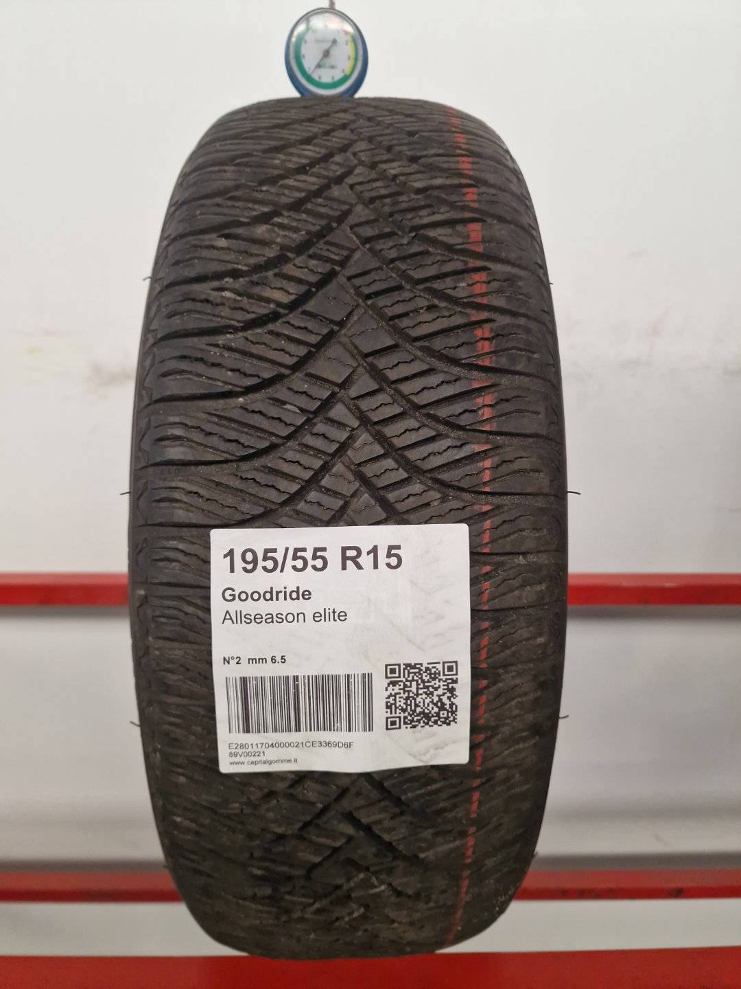 Gomma usata Goodride Allseason elite 195/55 R15 Quattro Stagioni - Capital Gomme