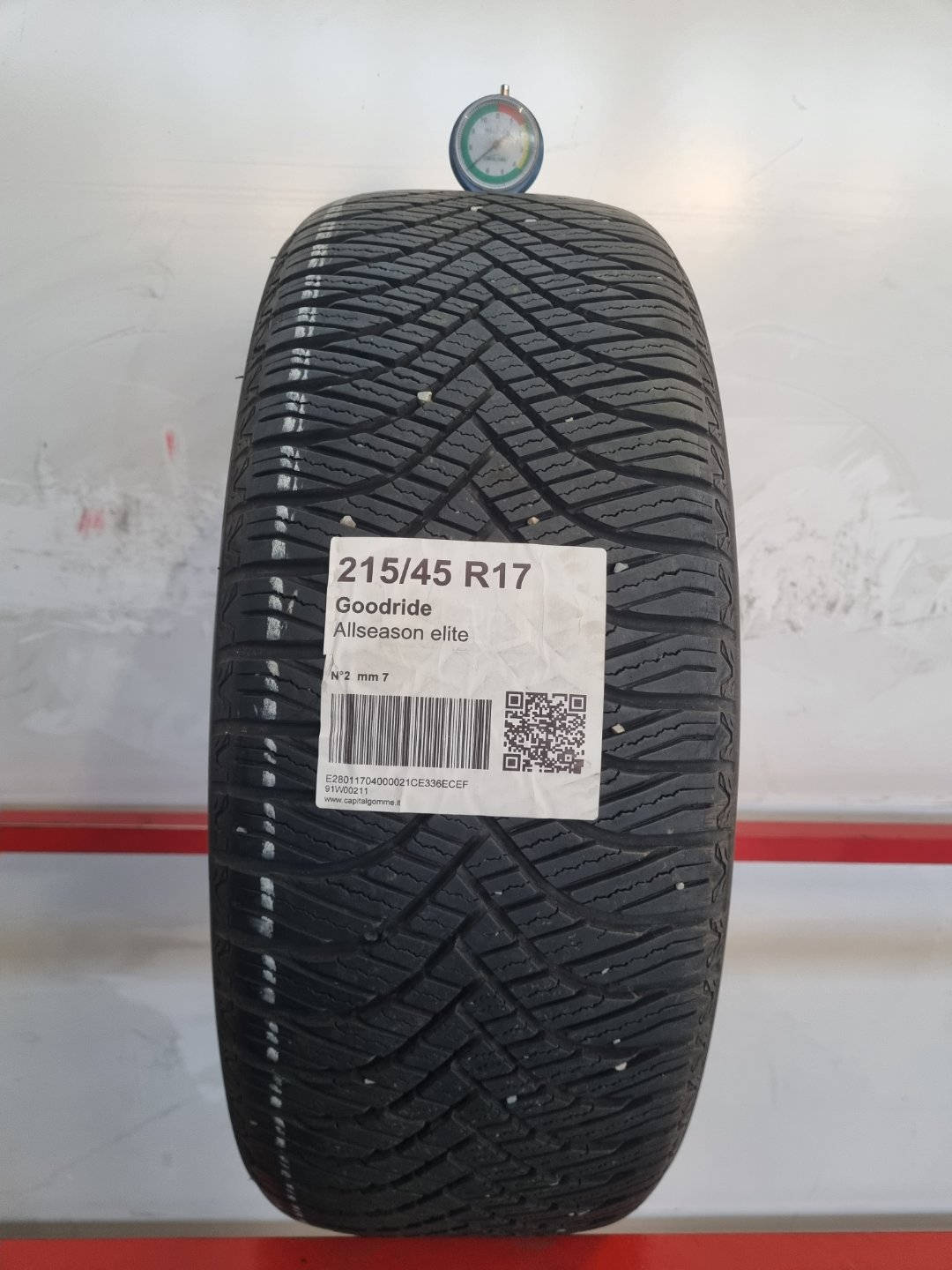 Gomma usata Goodride Allseason elite 215/45 R17 Quattro Stagioni - Capital Gomme