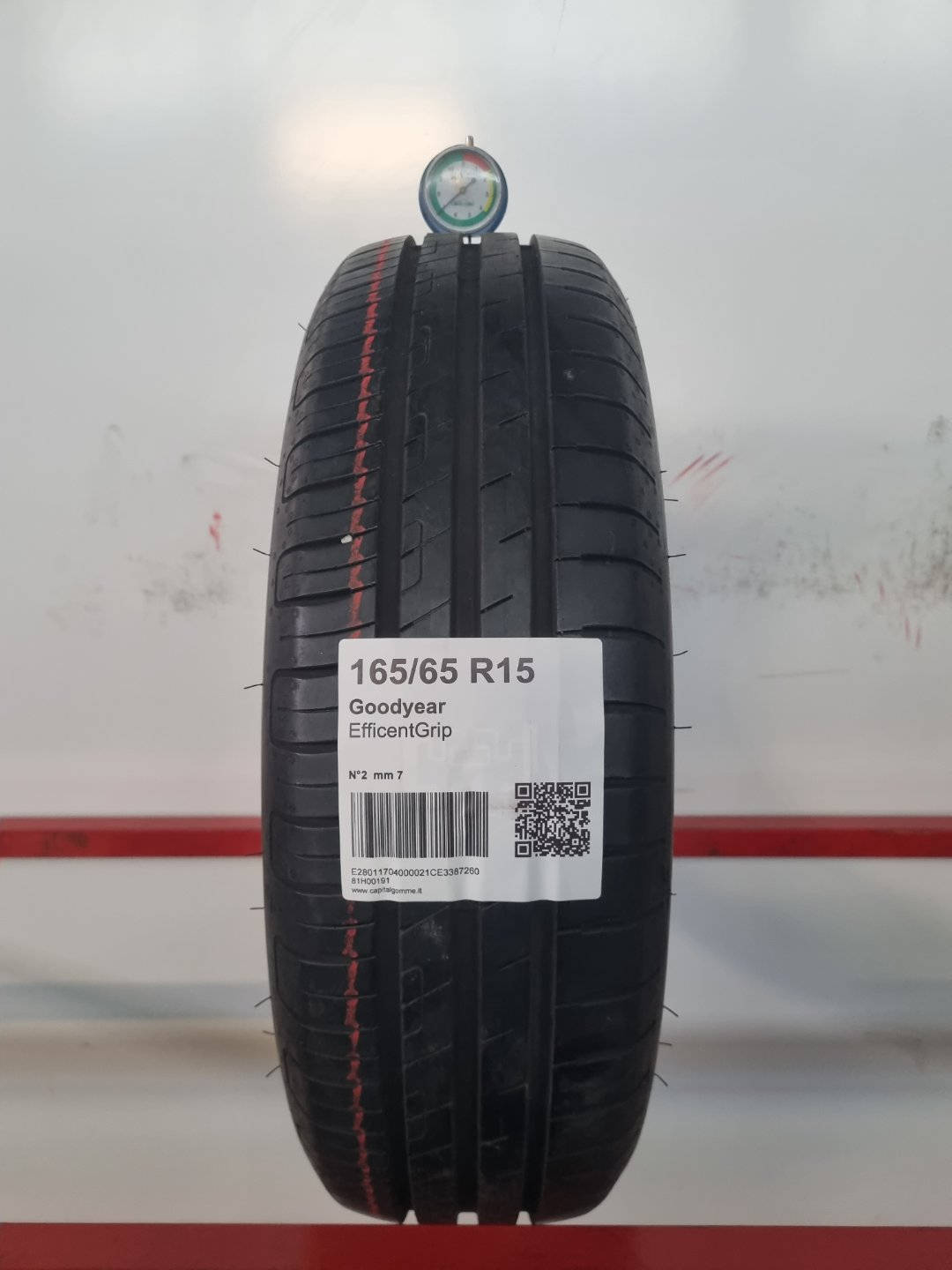 Gomma usata Goodyear EfficentGrip 165/65 R15 Estiva - Capital Gomme