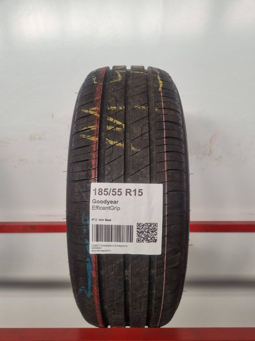 Gomma usata Goodyear EfficentGrip 185/55 R15 Estiva - Capital Gomme