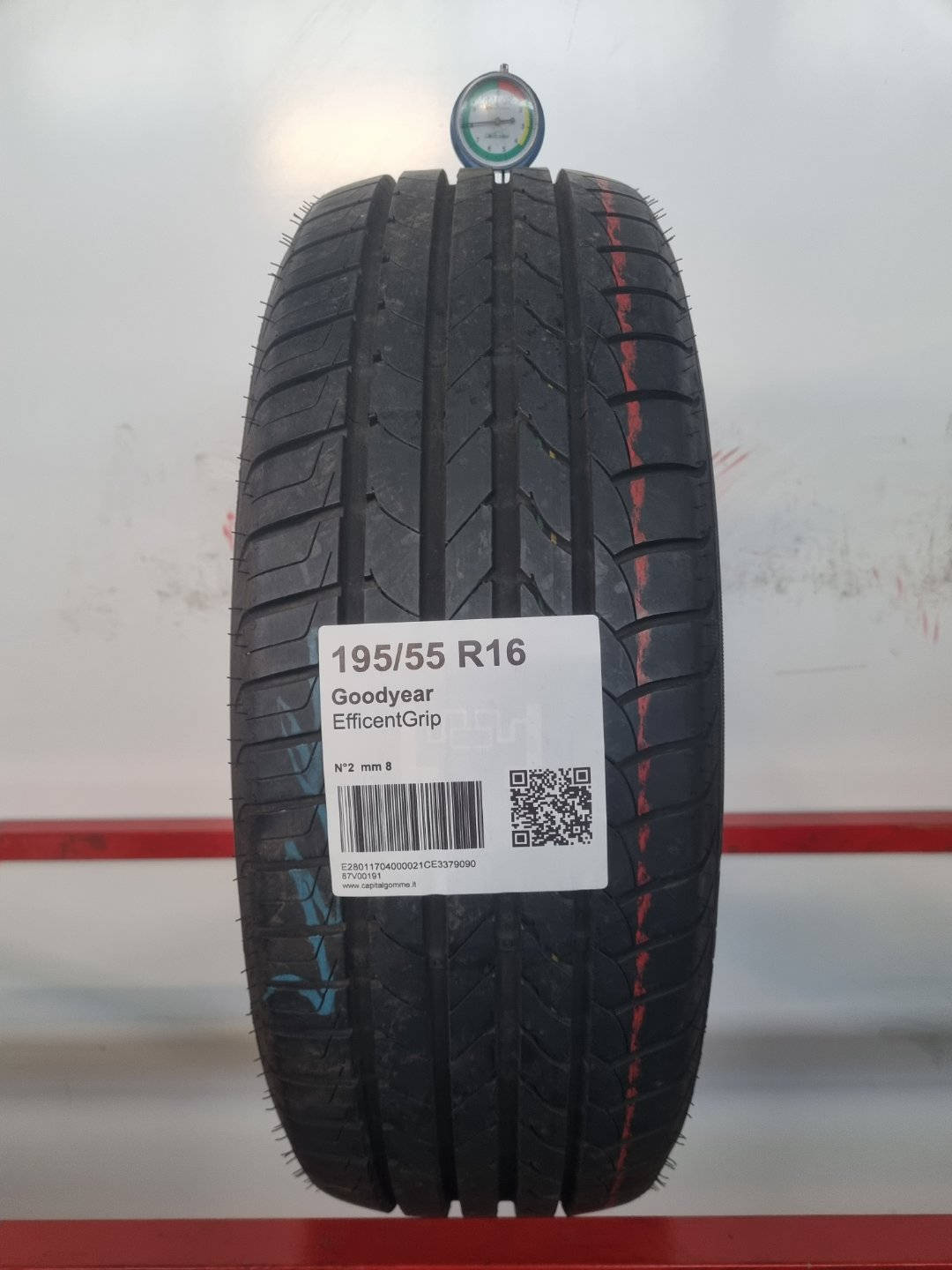 Gomma usata Goodyear EfficentGrip 195/55 R16 Estiva - Capital Gomme