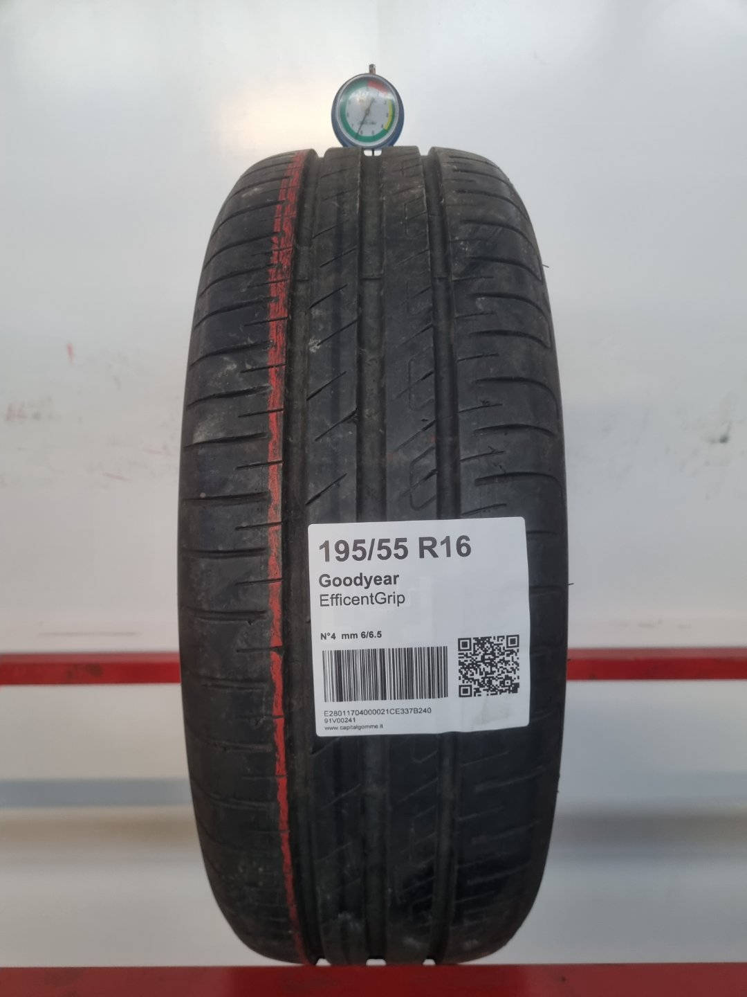 Gomma usata Goodyear EfficentGrip 195/55 R16 Estiva - Capital Gomme