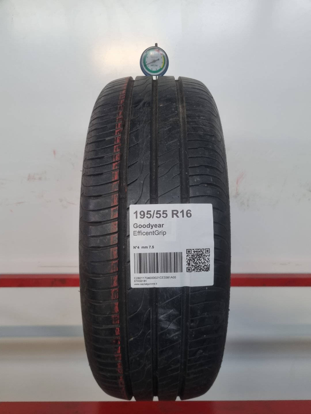 Gomma usata Goodyear EfficentGrip 195/55 R16 Estiva - Capital Gomme