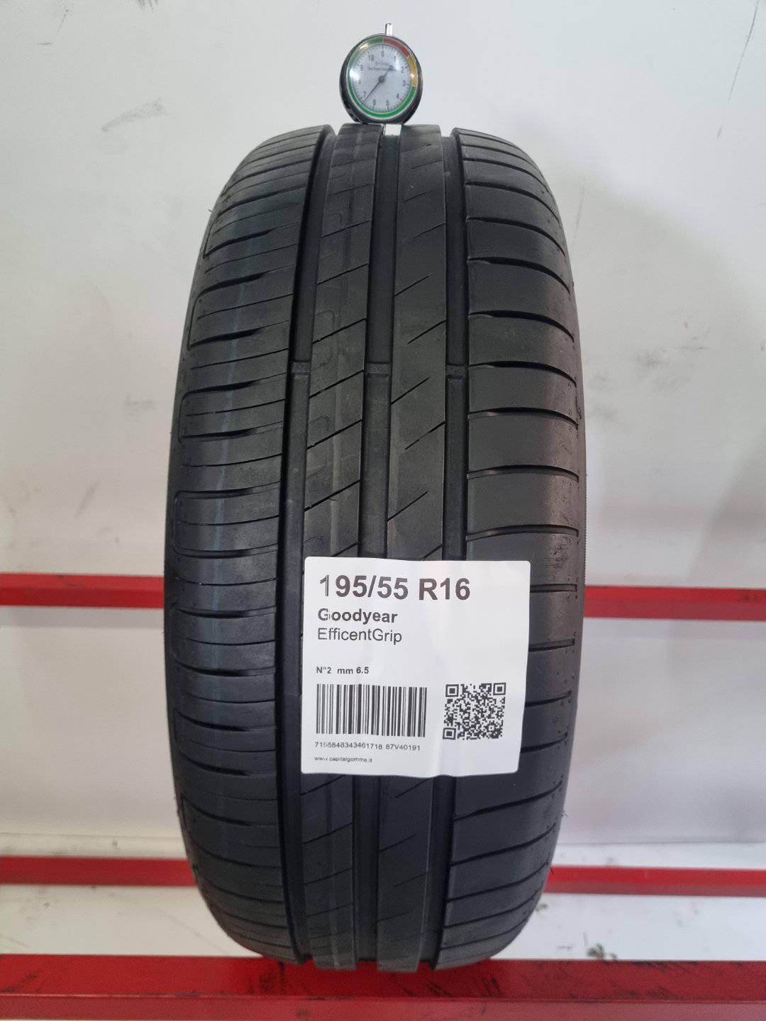 Gomma usata Goodyear EfficentGrip 195/55 R16 Estiva - Capital Gomme