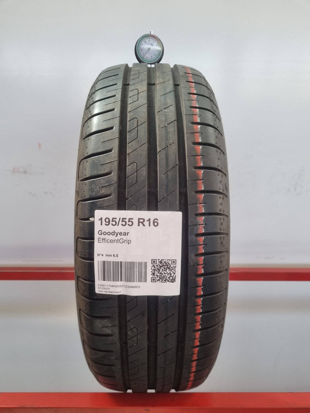 Gomma usata Goodyear EfficentGrip 195/55 R16 Estiva - Capital Gomme