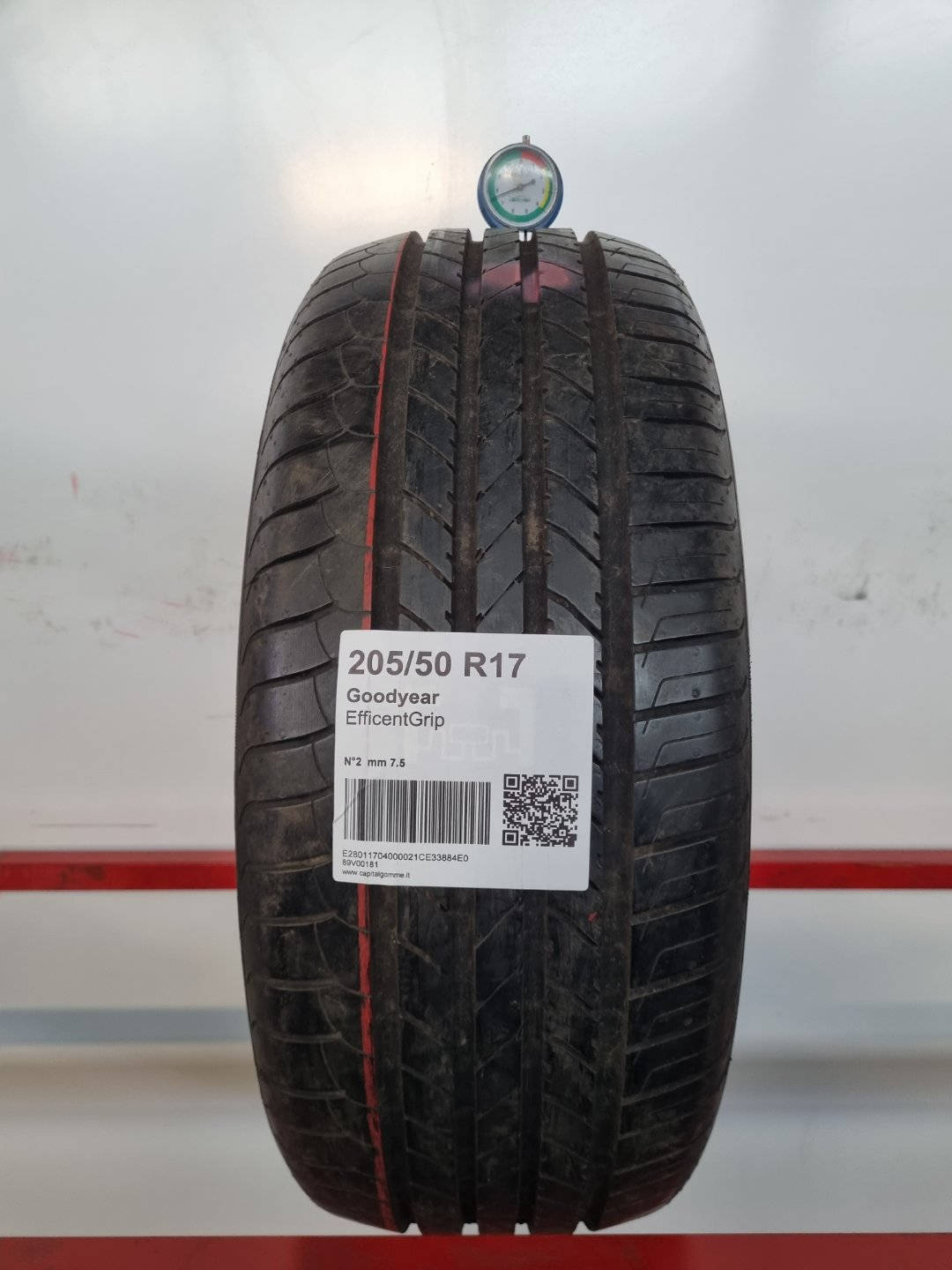 Gomma usata Goodyear EfficentGrip 205/50 R17 Estiva - Capital Gomme