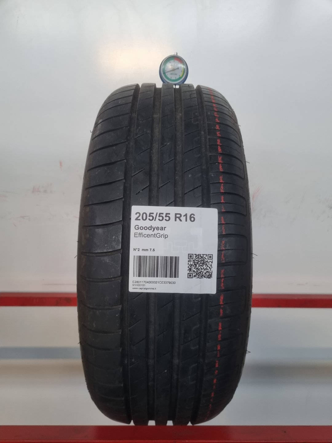 Gomma usata Goodyear EfficentGrip 205/55 R16 Estiva - Capital Gomme