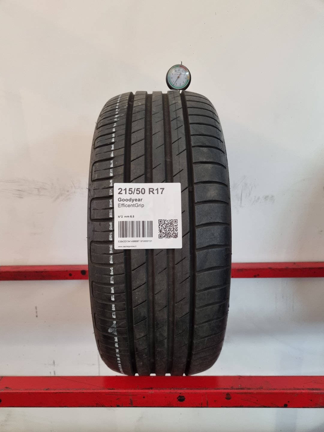 Gomma usata Goodyear EfficentGrip 215/50 R17 Estiva - Capital Gomme