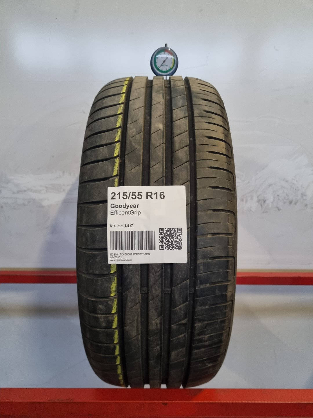 Gomma usata Goodyear EfficentGrip 215/55 R16 Estiva - Capital Gomme