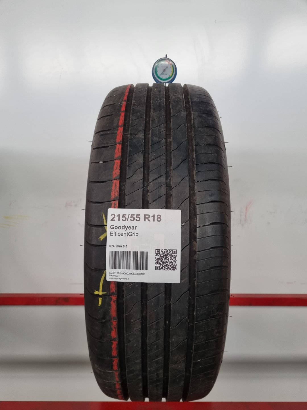 Gomma usata Goodyear EfficentGrip 215/55 R18 Estiva - Capital Gomme