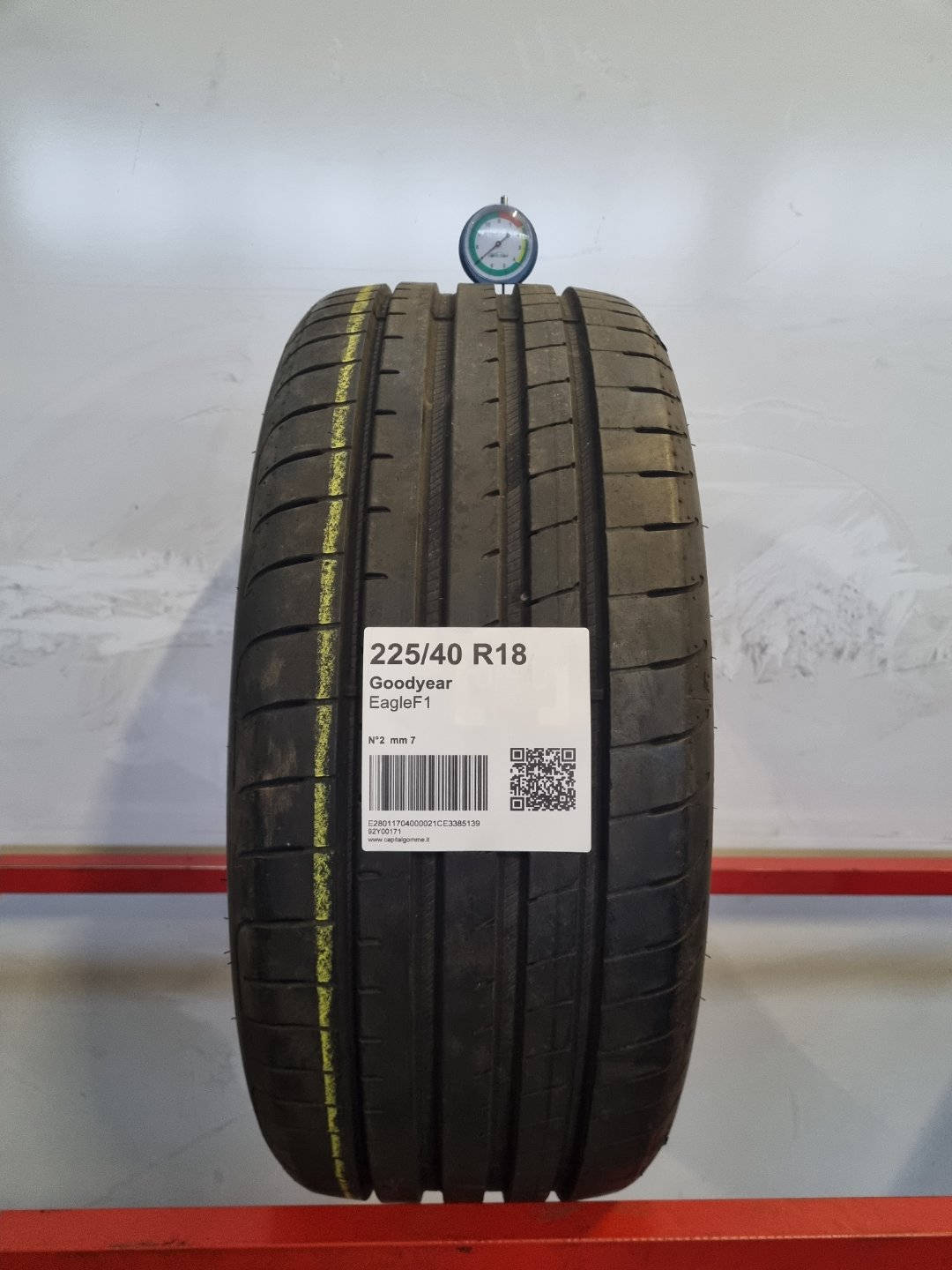 Gomma usata Goodyear EagleF1 225/40 R18 Estiva - Capital Gomme