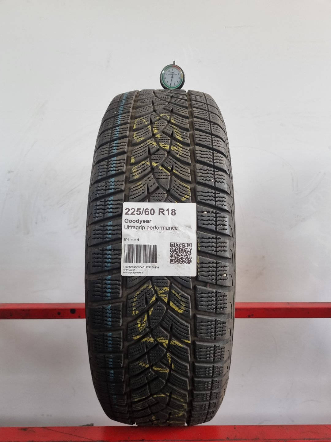 Gomma usata Goodyear Ultragrip performance 225/60 R18 Invernale - Capital Gomme