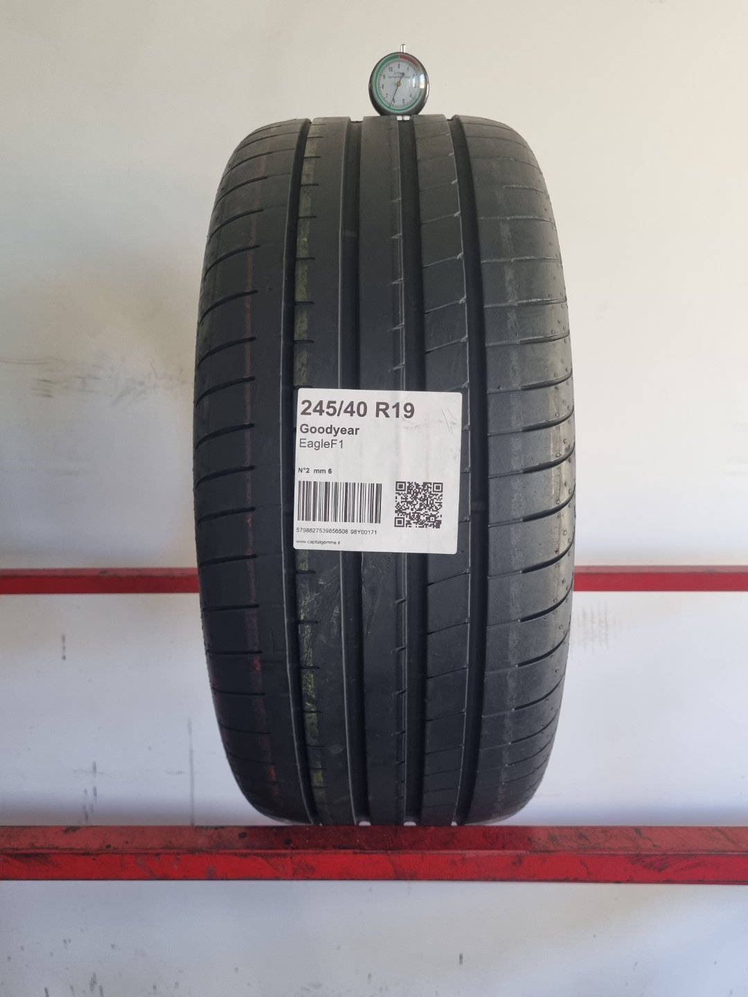 Gomma usata Goodyear EagleF1 245/40 R19 Estiva - Capital Gomme