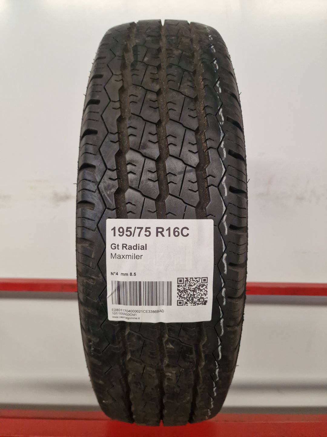 Gomma usata Gt Radial Maxmiler 195/75 R16 Estiva - Capital Gomme