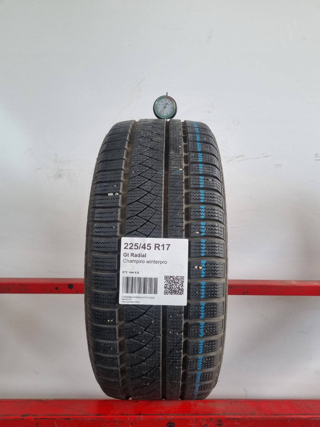 Gomma usata Gt Radial Champiro winterpro 225/45 R17 Invernale - Capital Gomme