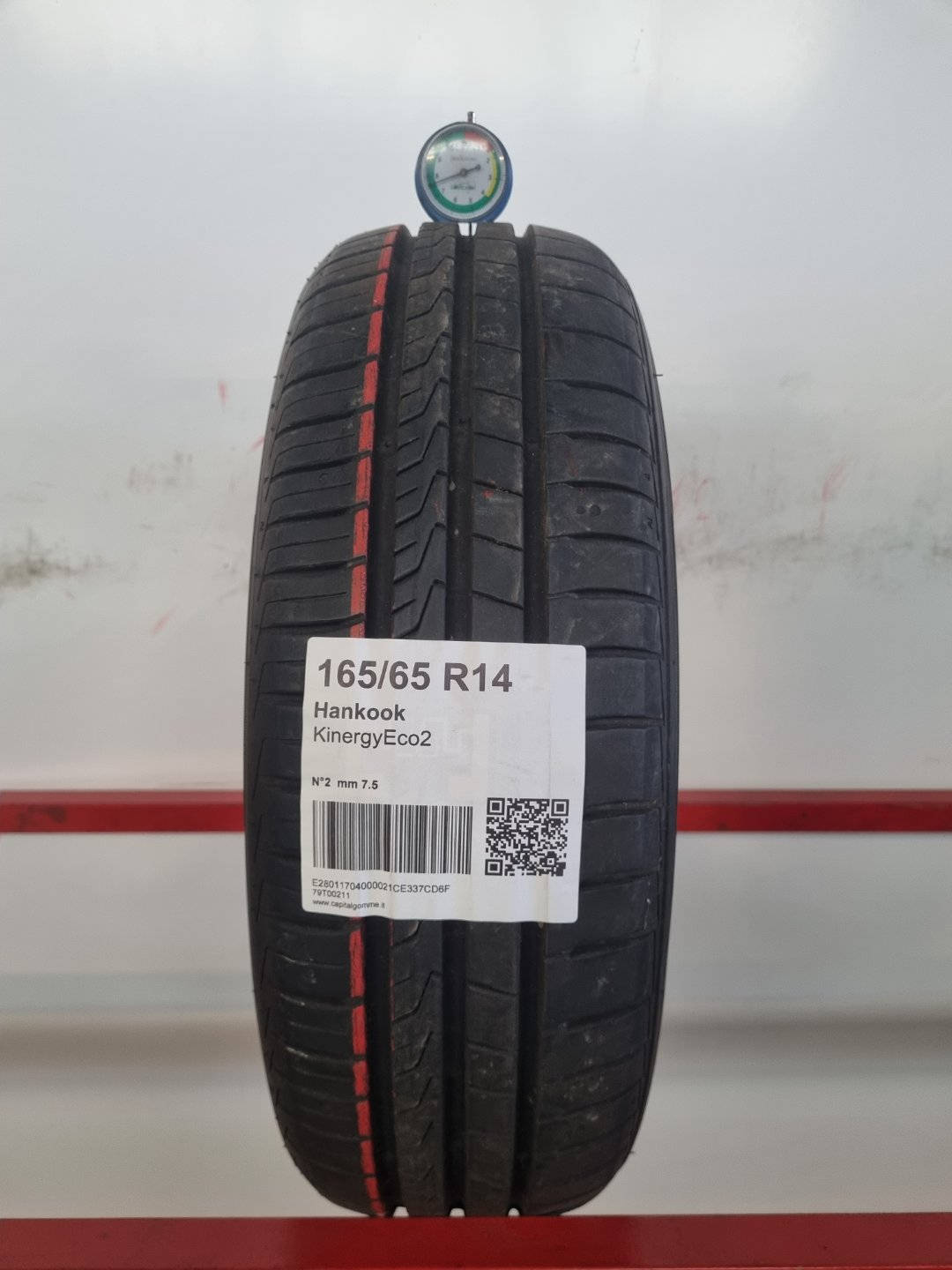 Gomma usata Hankook KinergyEco2 165/65 R14 Estiva - Capital Gomme
