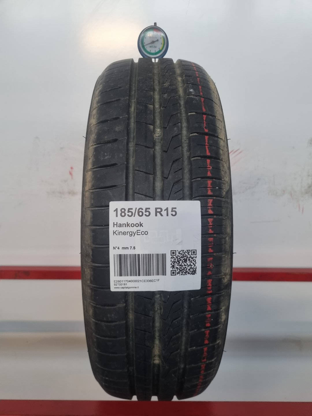 Gomma usata Hankook KinergyEco 185/65 R15 Estiva - Capital Gomme
