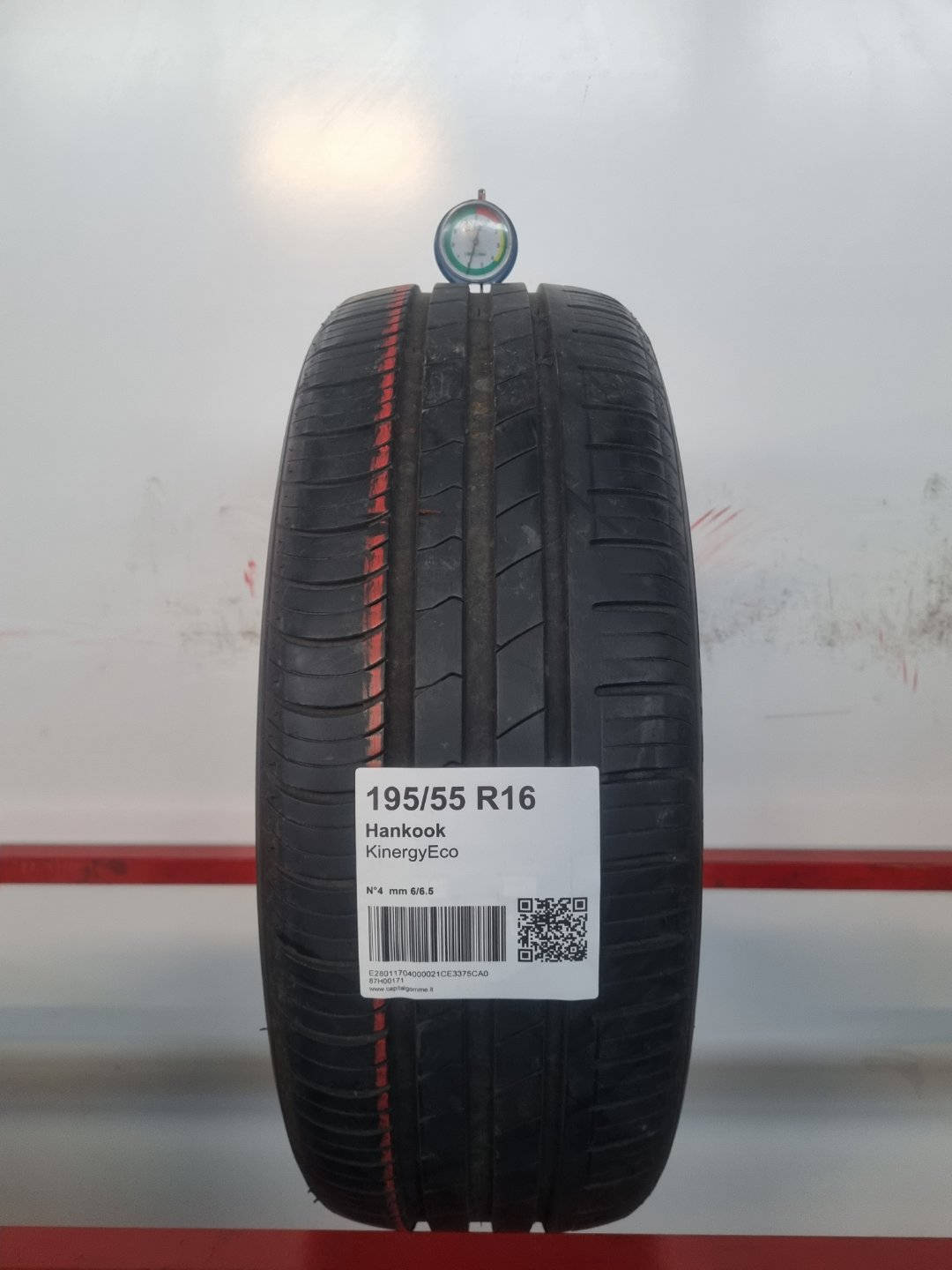 Gomma usata Hankook KinergyEco 195/55 R16 Estiva - Capital Gomme