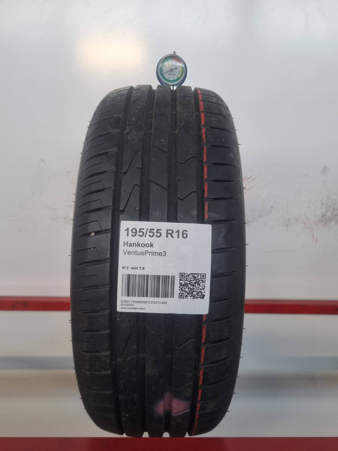 Gomma usata Hankook VentusPrime3 195/55 R16 Estiva - Capital Gomme