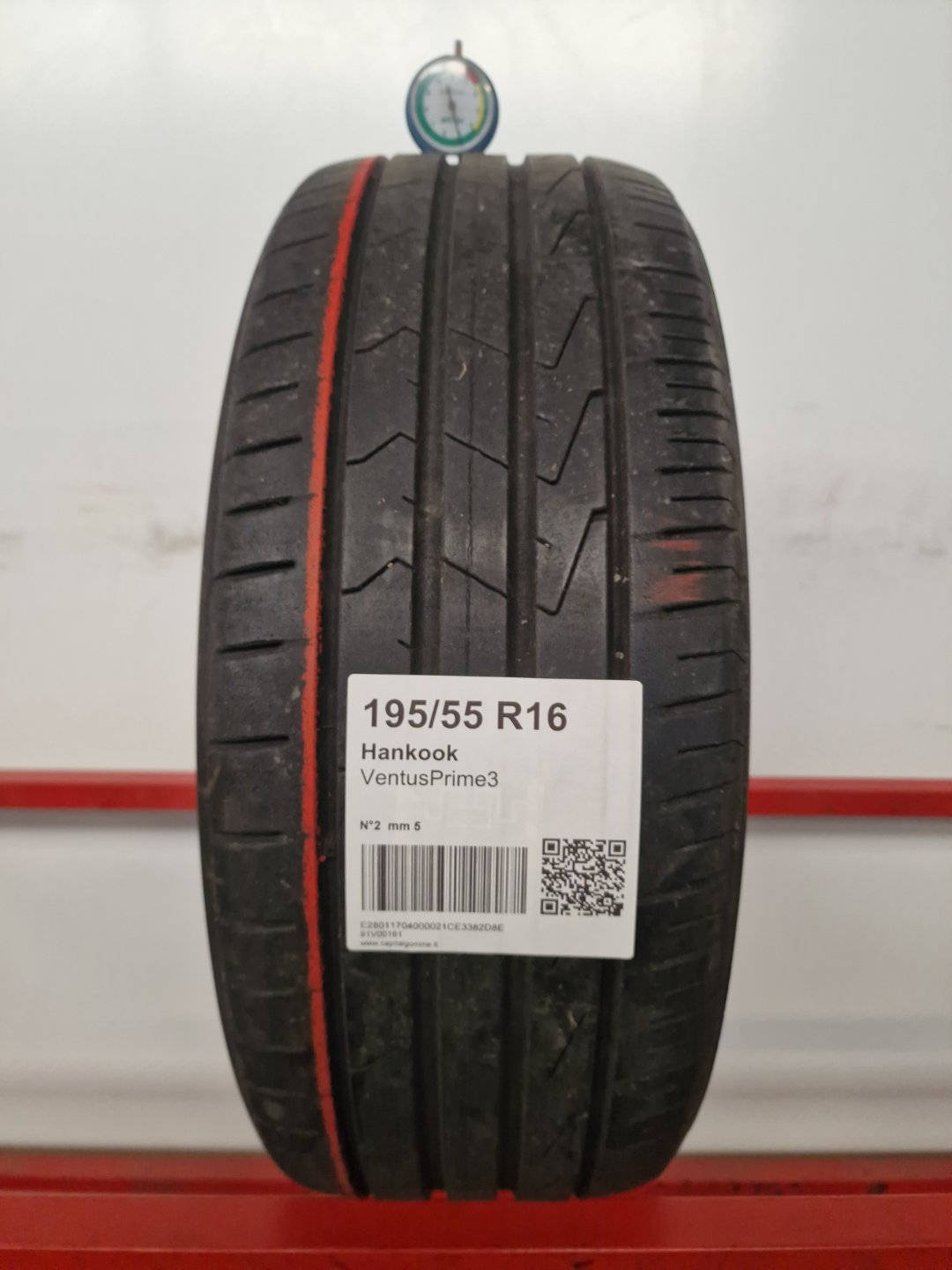 Gomma usata Hankook VentusPrime3 195/55 R16 Estiva - Capital Gomme