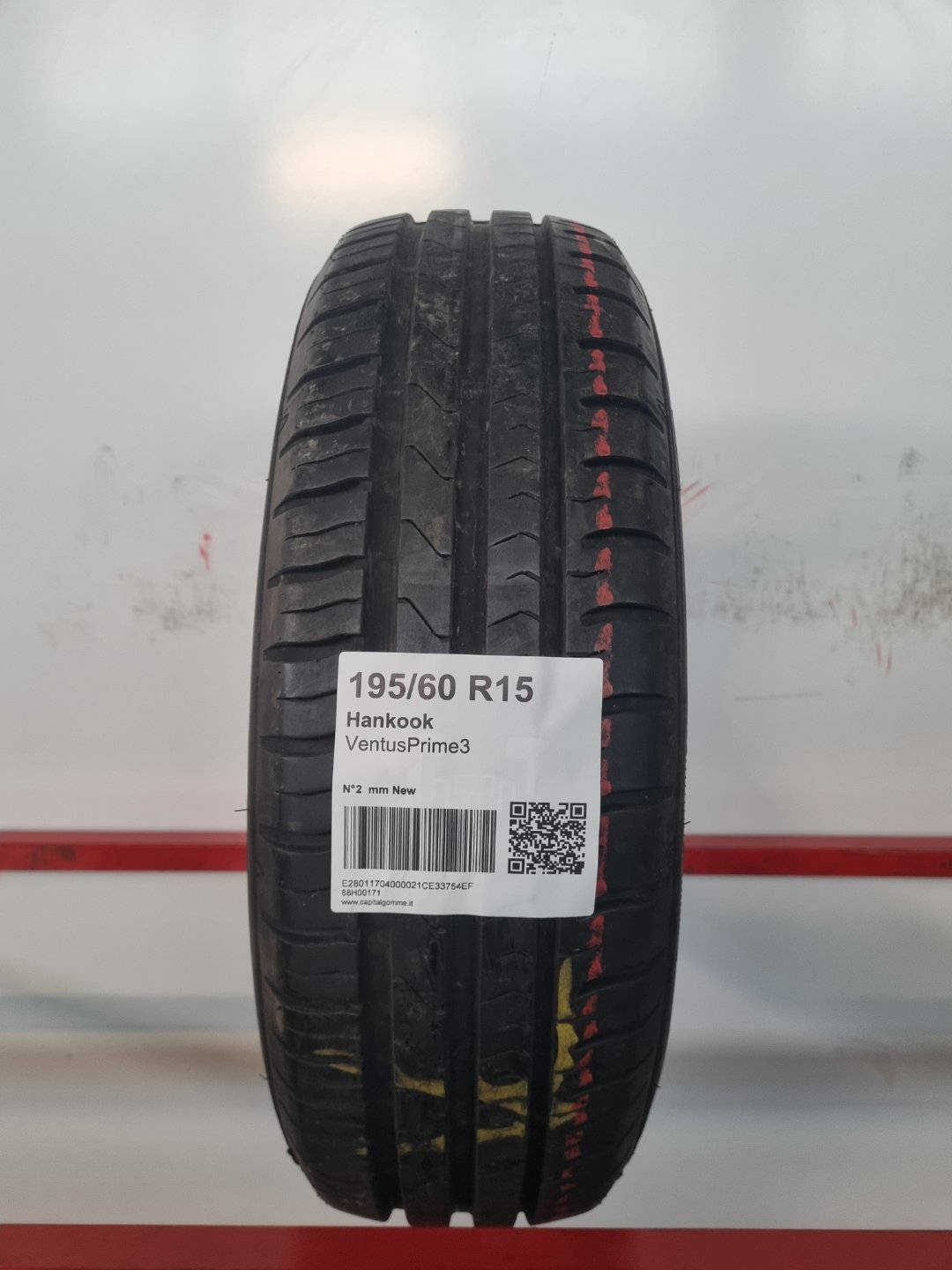 Gomma usata Hankook VentusPrime3 195/60 R15 Estiva - Capital Gomme