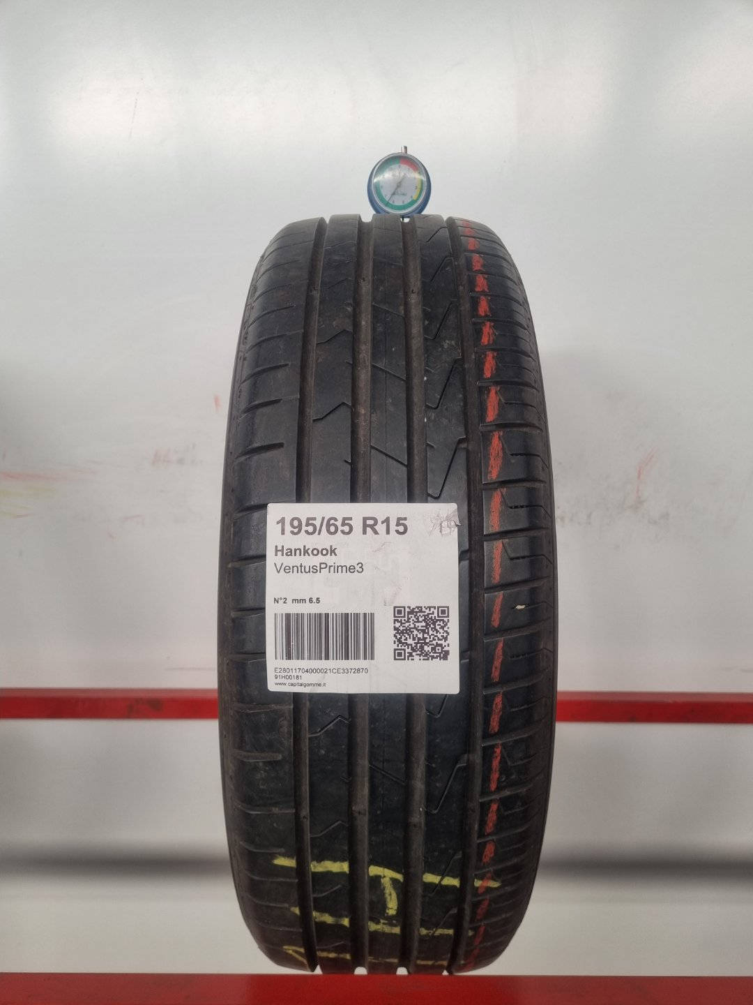 Gomma usata Hankook VentusPrime3 195/65 R15 Estiva - Capital Gomme