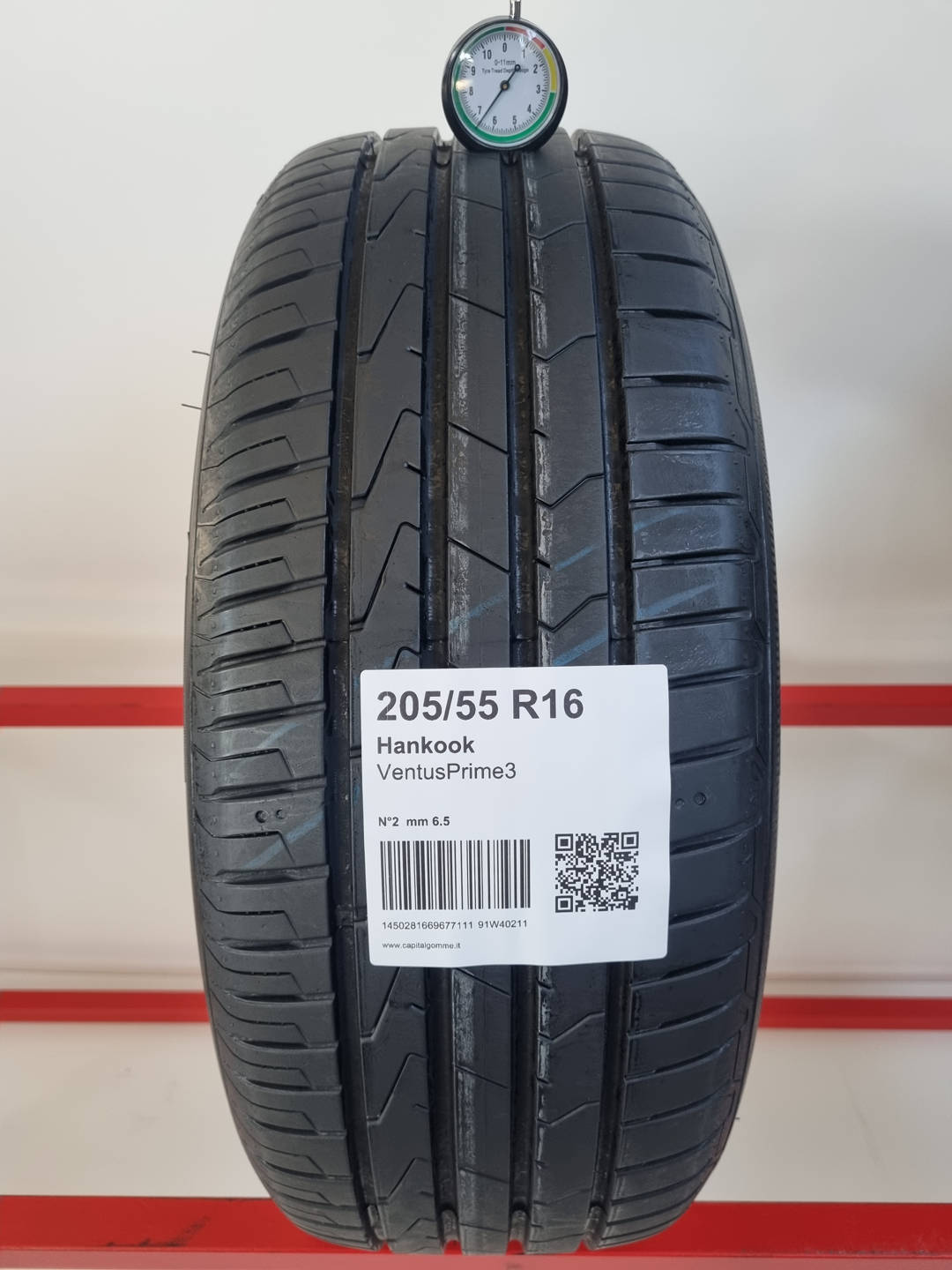 Gomma usata Hankook VentusPrime3 205/55 R16 Estiva - Capital Gomme