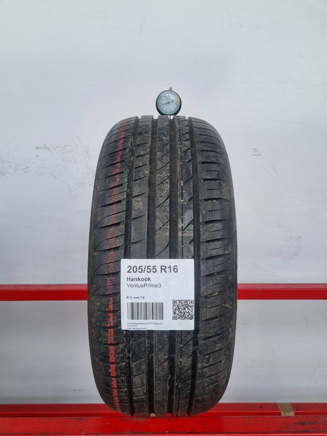 Gomma usata Hankook VentusPrime3 205/55 R16 Estiva - Capital Gomme