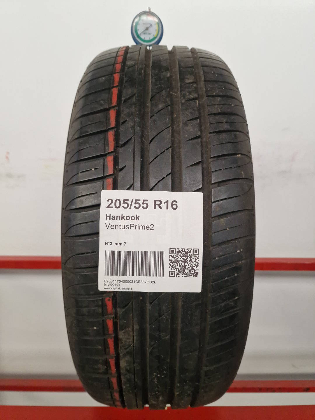 Gomma usata Hankook VentusPrime2 205/55 R16 Estiva - Capital Gomme