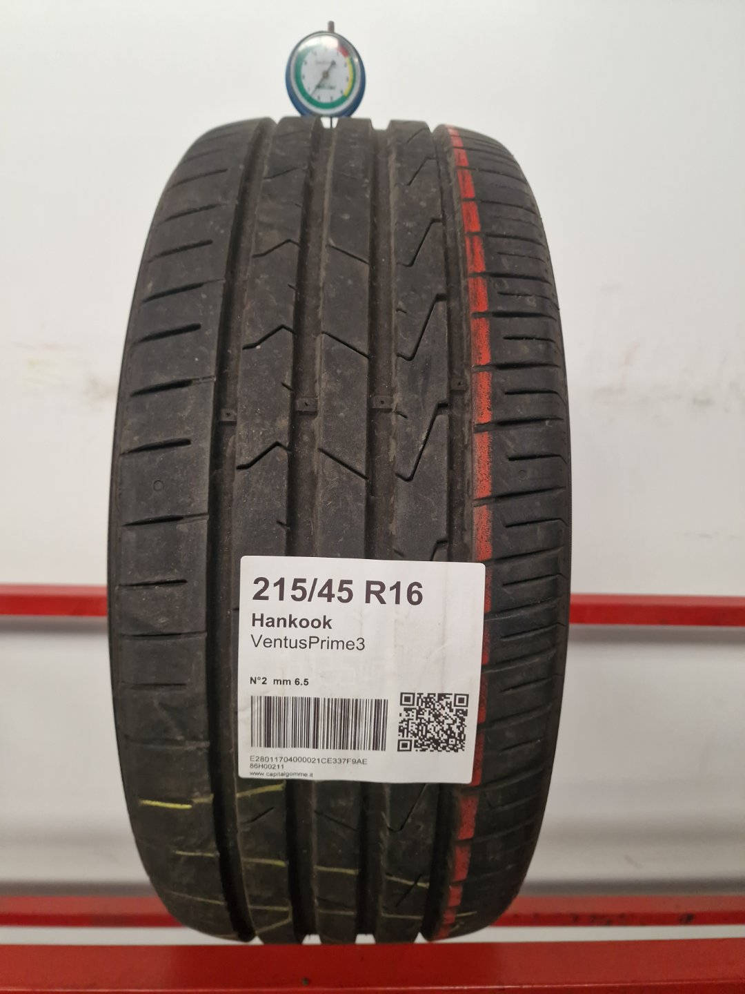 Gomma usata Hankook VentusPrime3 215/45 R16 Estiva - Capital Gomme