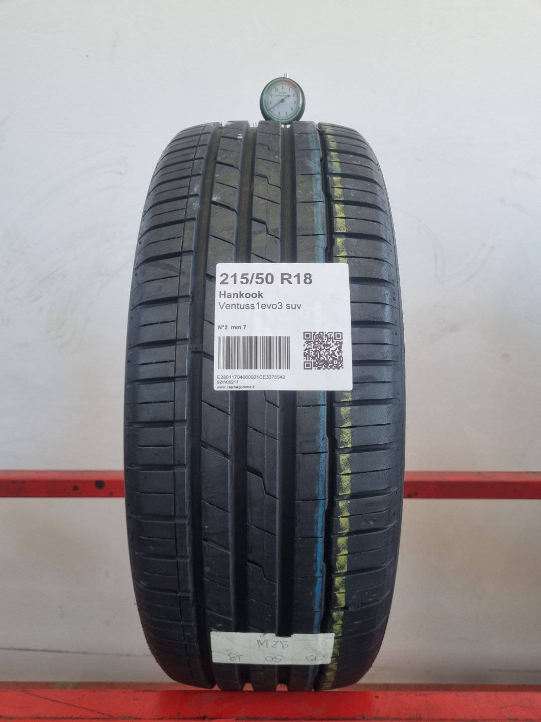 Gomma usata Hankook Ventuss1evo3 suv 215/50 R18 Estiva - Capital Gomme