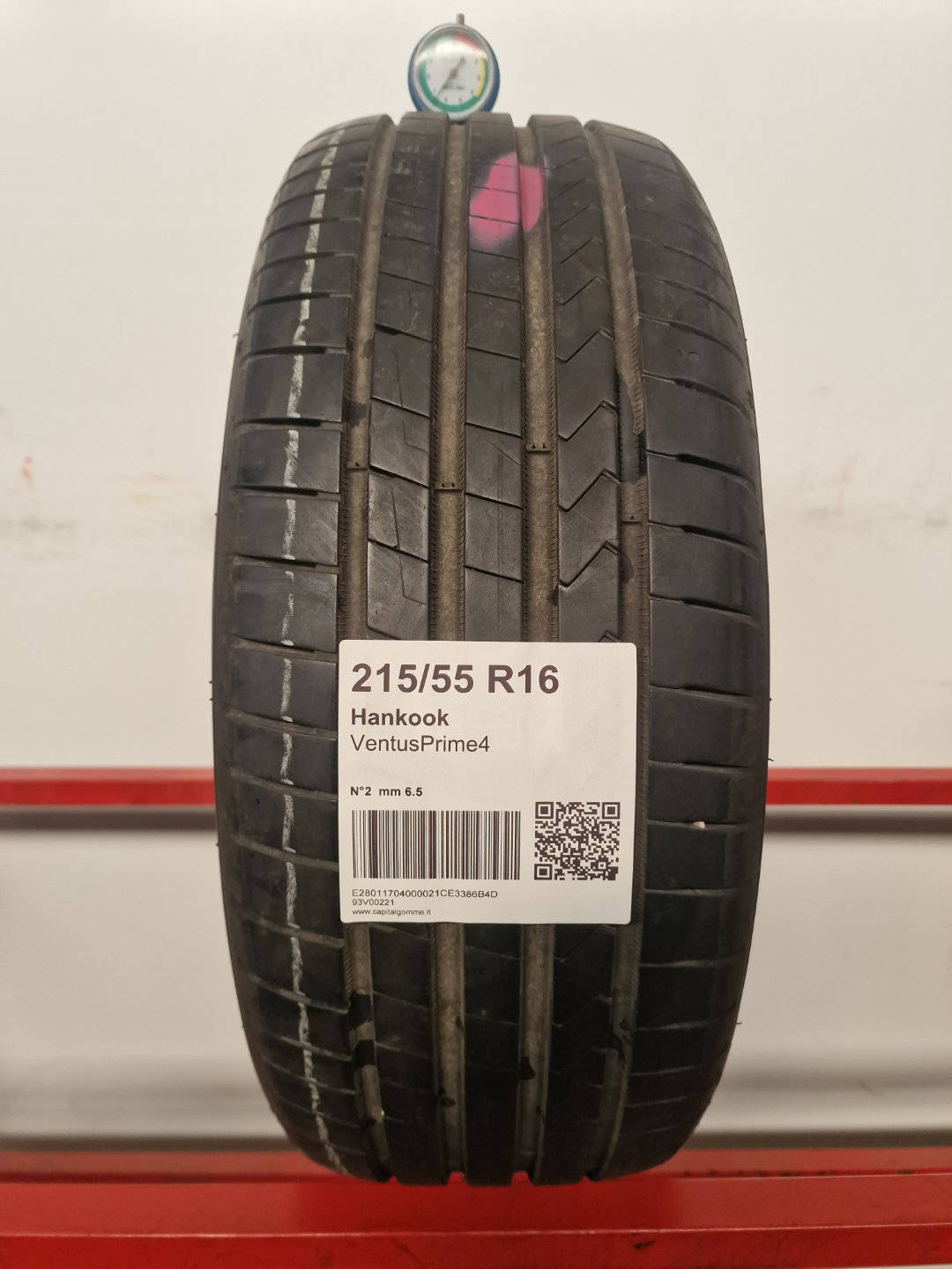 Gomma usata Hankook VentusPrime4 215/55 R16 Estiva - Capital Gomme