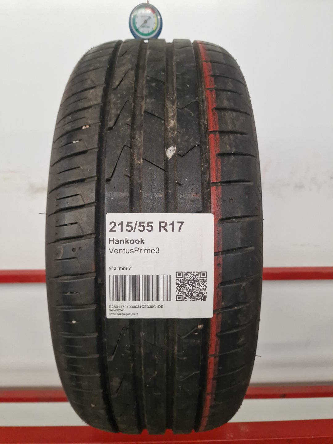 Gomma usata Hankook VentusPrime3 215/55 R17 Estiva - Capital Gomme
