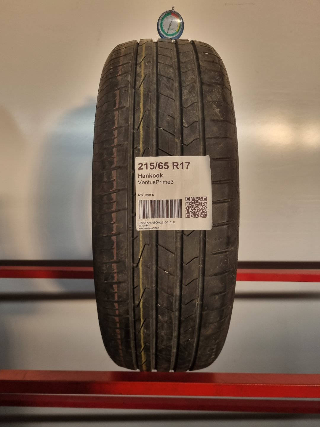 Gomma usata Hankook VentusPrime3 215/65 R17 Estiva - Capital Gomme